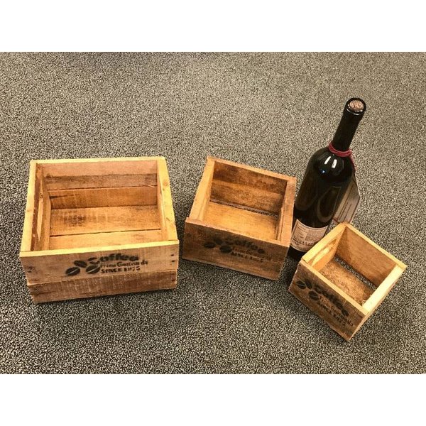 Wooden box "Coffee" Set