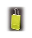 Carrying bags,  div. colors, twisted handle, 15+8,5x21,5 cm