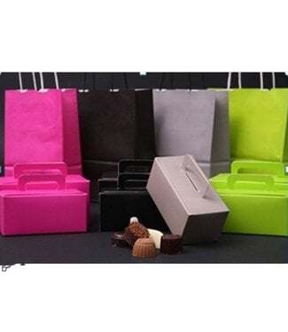 Carrying bags,  div. colors, twisted handle