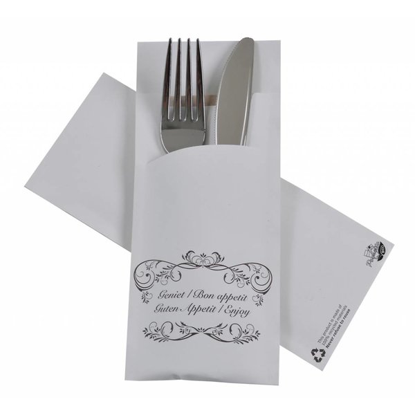 Cutlery pouch Pochetto ECO, 520 pieces
