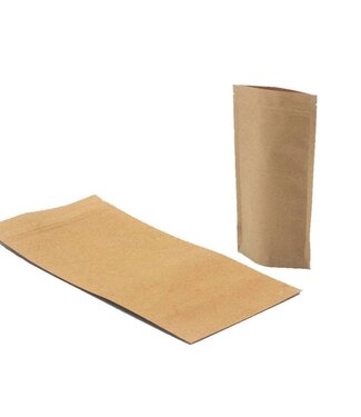 Stand-up pouche, Kraft, "Eco-look". 600ml, without window