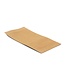Stand-up pouche Kraft, without window, grip-closure and tear-off edge
