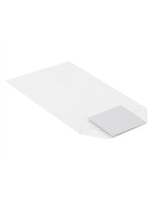  PP cross bottom bag, 120x275mm, 35my + silver cardboard