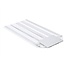 PP kruisbodemzakken, 95x160mm, 40my met standaard bedrukking en zilveren bodemkarton