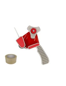  Tape dispenser Rood, met rem