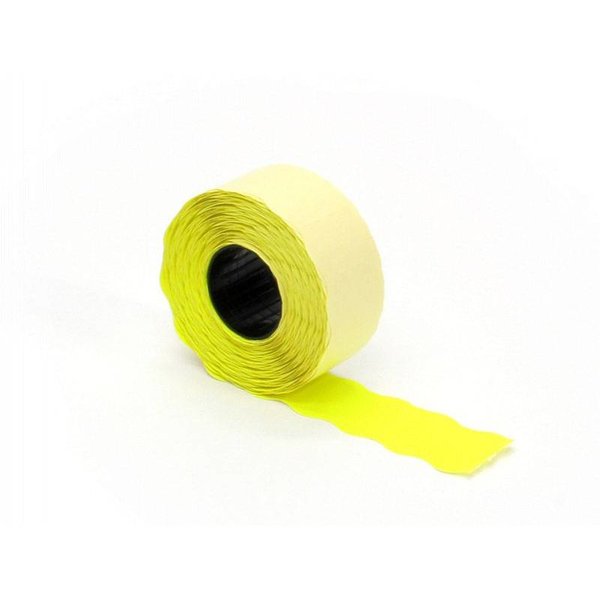 price label 26 x 16 mm fluor yellow freezer