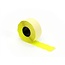 prijsetiket 26 x 16 mm fluor geel diepvries
