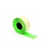 price label 26 x 12 mm fluor green permanent