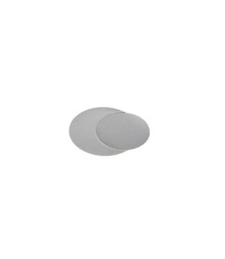 Cake board Ø 18 cm white, one-sided coated