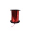 Krullint, rood metallic