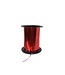 Curl ribbon, red metallic, 5mm