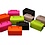 Bonbon box, incl handle. In various colors.