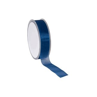 Organza lint, Woven Edge, 25mmx25mtr, Royal Blue