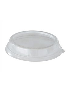  Deksel rPET Transparant t.b.v. Bagasse Bowl 900 ml & 1200 ml