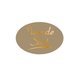 Label "Van de Sint"
