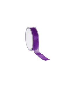  Organza ribbon, Woven Edge, 25mmx50mtr, Purple