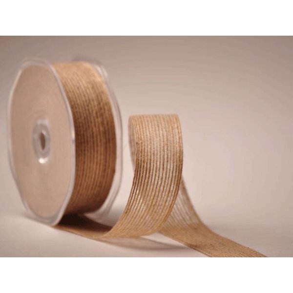 A very natural ribbon, our Burlap ribbon
