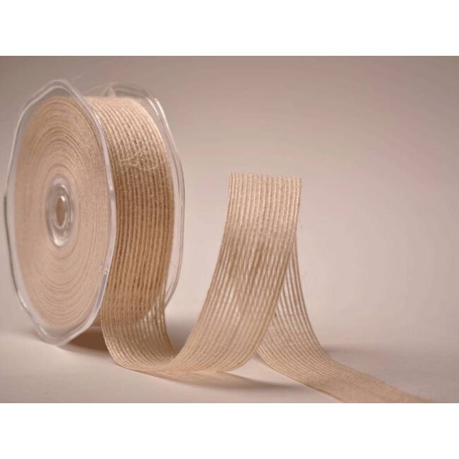 A very natural ribbon, our Burlap ribbon