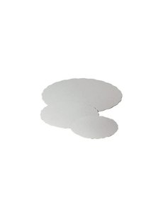  Cake board Ø 15 cm white, 1 side coated