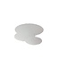 Cake board Ø 13 cm white,  1 side coated