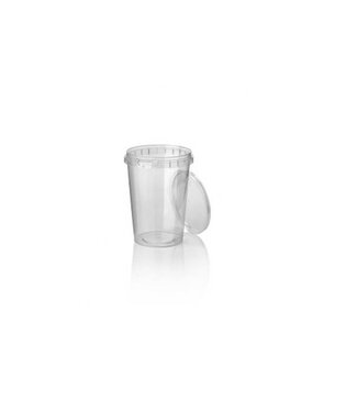 PP cup, Ø 95, with guarantee closure, 520 ml