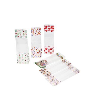 PP Block bottom bag, Pre-printed, 40 my