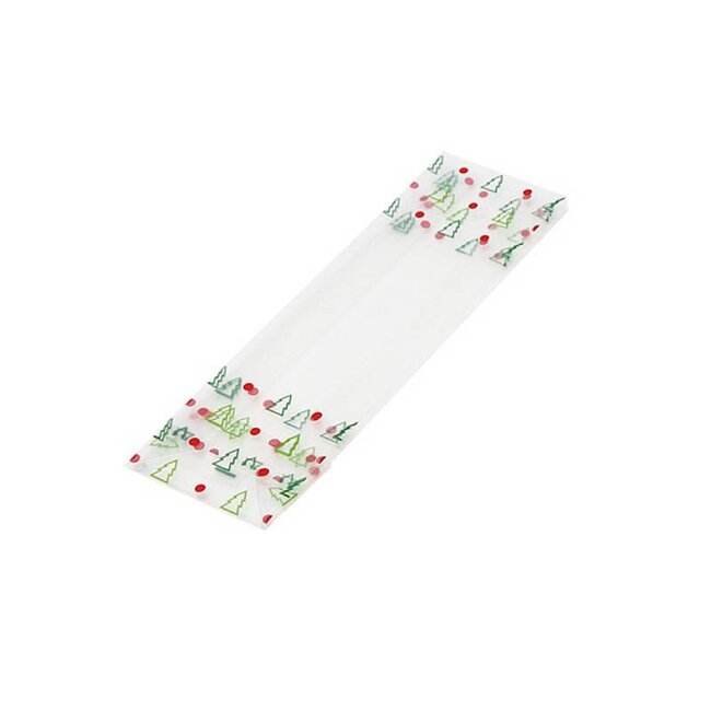Pre-Printed Block bottom bag, 60 + 50x220mm, 40 my , available in 3 sizes