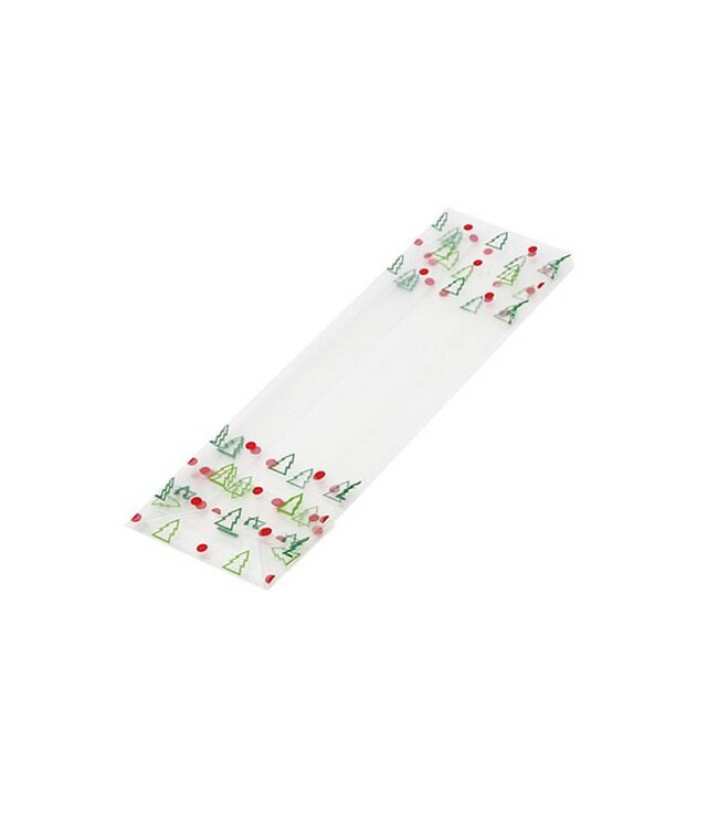 Pre-Printed Block bottom bag, 60 + 50x220mm, 40 my , available in 3 sizes
