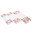 Pre-Printed Block bottom bag, 60 + 50x220mm, 40 my , available in 3 sizes