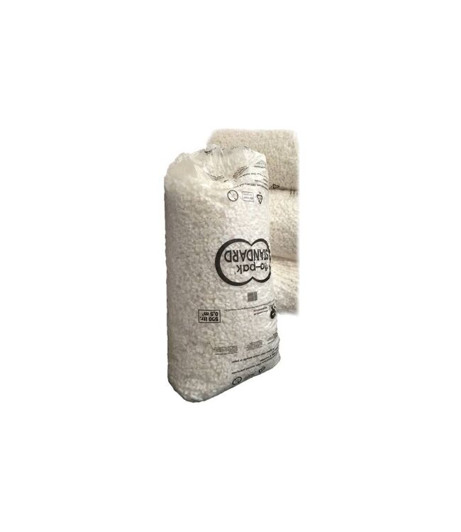 Loose foam filling, white, 8 shape