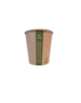  Cardboard coffee cup, 4oz / 100ml, KRAFT  Bio