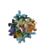 Satijnen strikjes met clip,  in diverse kleuren en maten