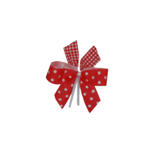 Strik, Rood/wit, met clip