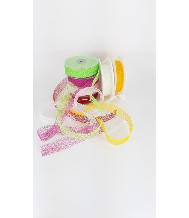 Yarn Fabric lint, crispy lint, 30mm x 25m , appel groen
