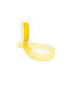  Yarn Fabric ribbon, 30mm x 25m, yellow