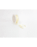  Double Face Satin ribbon, 6,5mm, Ivory