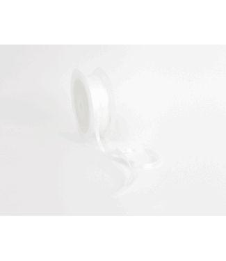 Double Face Satin ribbon, 6,5mm, Champagne