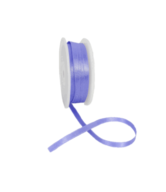 Double Face Satin ribbon, 6,5mm, Lavender