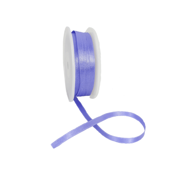 Double Face Satin ribbon, 6,5mm, Lavender
