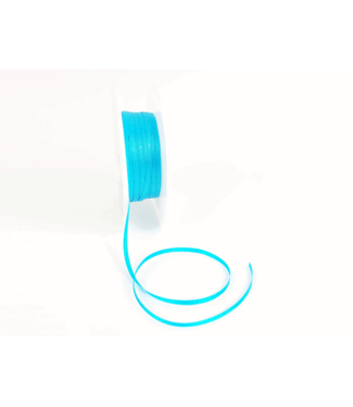 Double Face Satijnlint, 3,5mm,  Turquoise