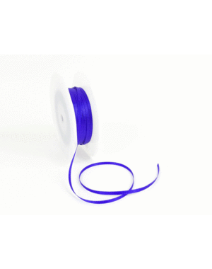  Double Face Satijnlint, 3,5mm, Paars