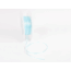 Double Face Satijnlint, 3,5mm, Licht blauw