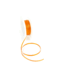 Double Face Satin ribbon, 3,5 mm, Burned orange