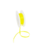 Double Face Satin ribbon, 3,5 mm, Light yellow