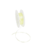 Double Face Satijnlint, 3,5mm, Pastel geel