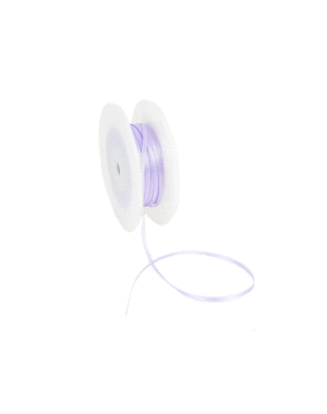  Double Face Satijnlint, 3,5mm, Licht lavendel
