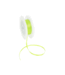 Double Face Satin ribbon, 3,5 mm, Light green