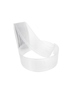  Wired organza All day, 38 mm, Light gray