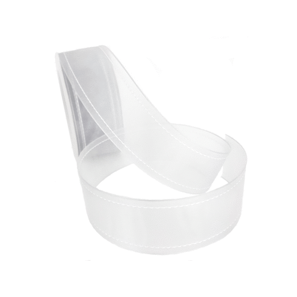 Wired organza All day, 38mm, Light gray