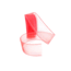 Wired organza All day, 38 mm,  Red